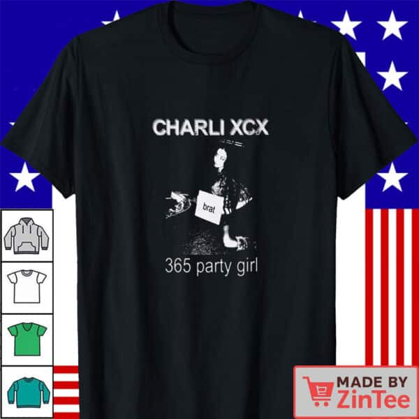 Official 365 Party Girl Charli XCX Shirt