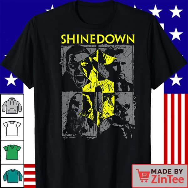 90s Vintage Shinedown Band Logo Shirt, Shinedown Dance Tour 2025 Shirt, Shinedown Band Merch Shirt