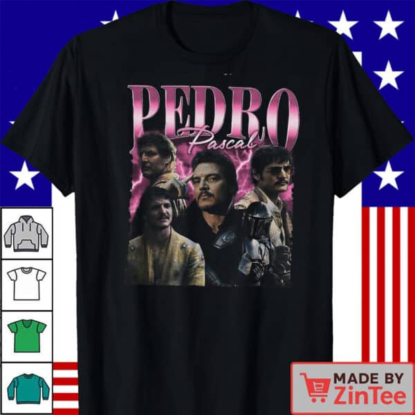 Actor Pedro Pascal Movie Shirt, Pedro Pascal Narcos Shirt