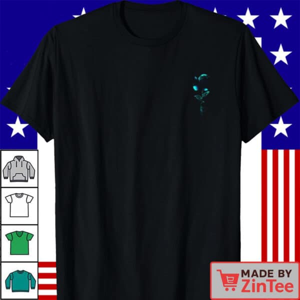 Ado World Tour 2025 Merch Blue Rose Casual Harajuku Shirt