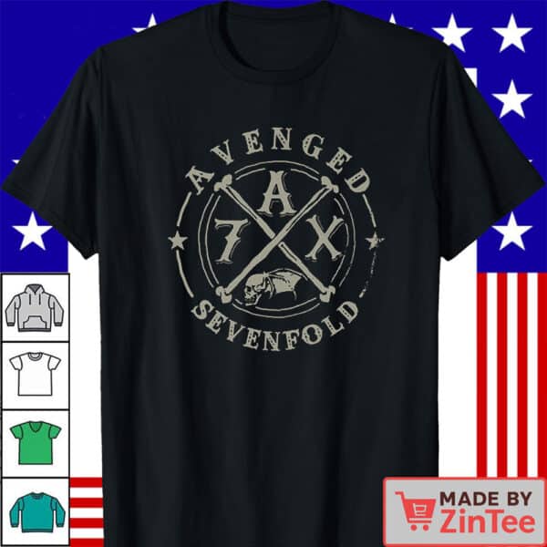 Official Avenged Sevenfold Tour Shirt, Gift for Fans