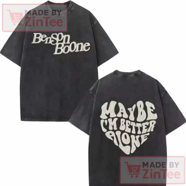 Benson Boone Vintage 2 Side Tour Shirt, Tour Album 2025 Concert Gift