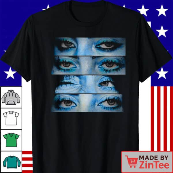 Billie Eilish Shirt, Blue Eyes, Billie E Tour, Hit Me Hard and Soft Shirt