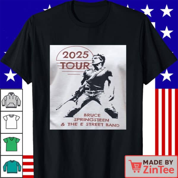 Bruce Springsteen Concert 2025 Shirt