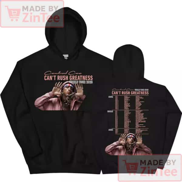 Central Cee CAN'T RUSH GREATNESS World Tour 2025 Shirt