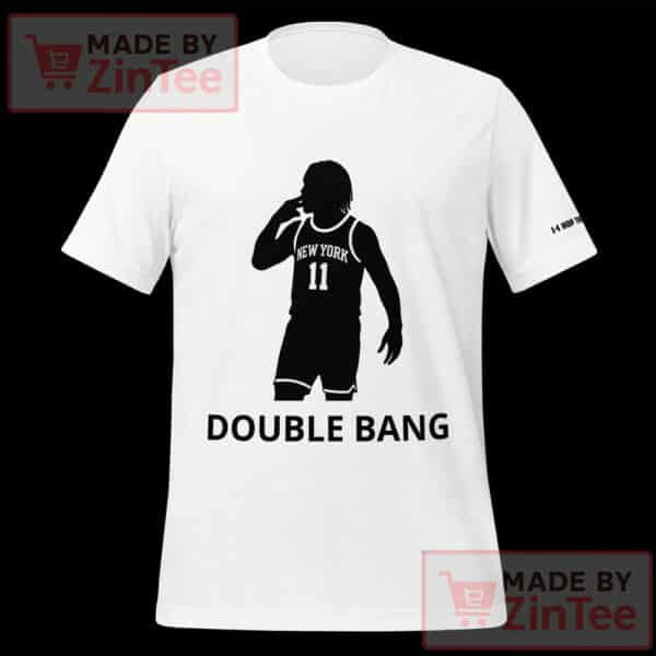 Double Bang Jalen Brunson Shirt, New York Knicks Fan Gift