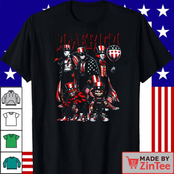 Horror Movie Fourth Of July Shirt, America Killing It Since 1776 Shirt