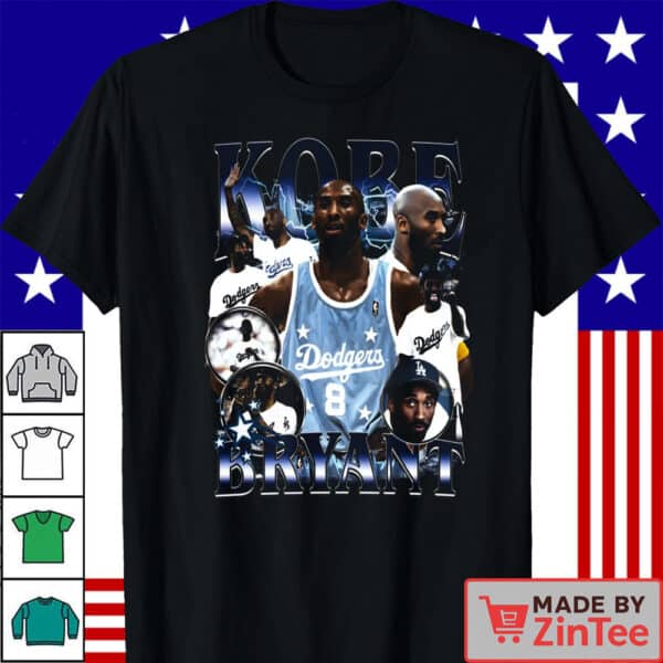 Kobe Bryant Dodgerss  Shirt