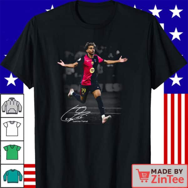 Official Lamine Yamal Celebration T Shirt