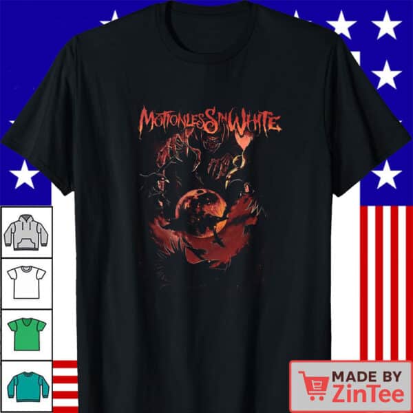Motionless In White Grim Reaper Crows Shirt
