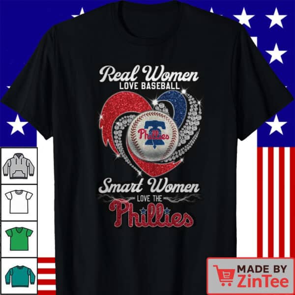 Official Smart Women Love The Philadelphia Phillies Shirt
