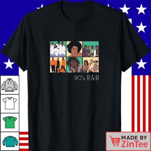 Official R&B Shirt, 90s Tee For Music Lovers Shirt