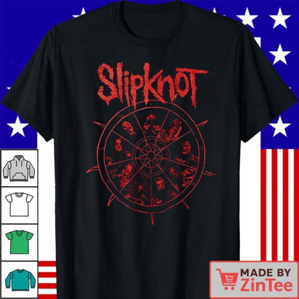 Official Slipknot Nonagram Members Shirt