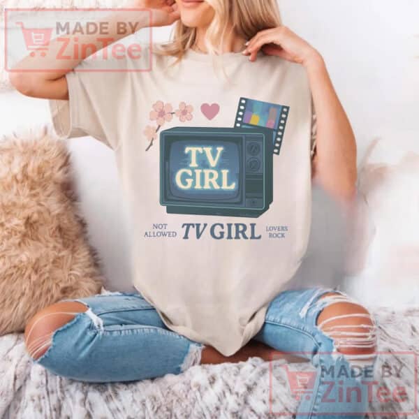 TV Girl Shirt, Indie Music Band Shirt