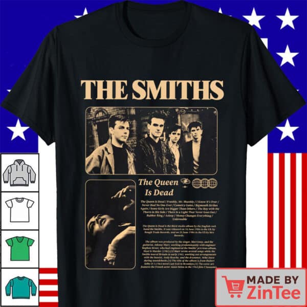 The Smiths music band, The Smiths 90s, Smiths Album graphic 2024 Shirt