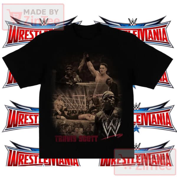 Travis Scott WWE Style Shirt,  Vintage Streetwear Shirt