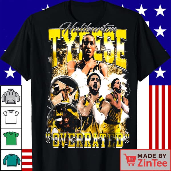 Tyrese Haliburton Reggie Miller Shirt, NBA Trash Talk Basketball Shirt