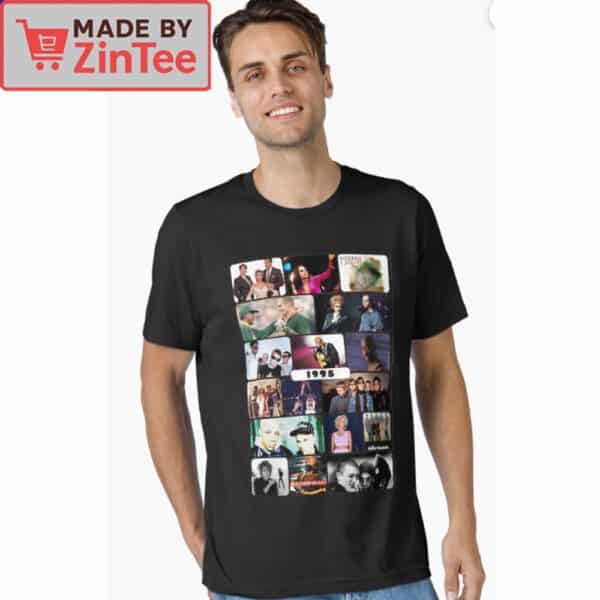 1995 Music Moments Collage Shirt