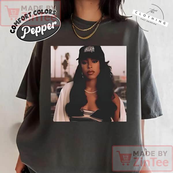 Aaliyah Bootleg Rap Shirt