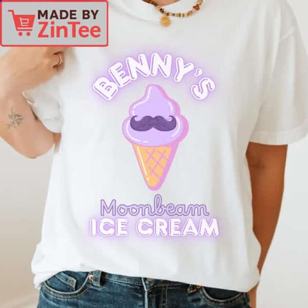 Benny's Moonbeam Ice Cream, Benson Boone Concert Tee Shirt