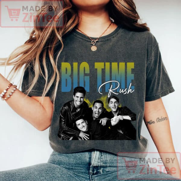 Big Time Rush In Real Life Worldwide Tour 2025 Shirt, Big Time Rush Fan Gift