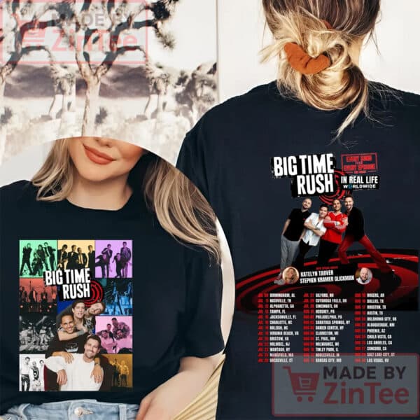 Big Time Rush Tour 2025 Shirt, Big Time Rush Fan Gift, Big Time Rush Merch