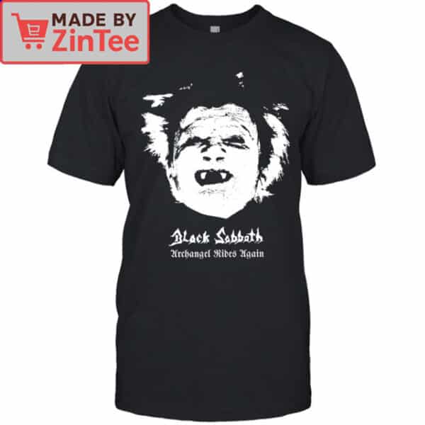 Black Sabbath Archangel Rides Again Graphic Shirt