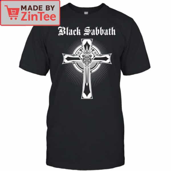 Black Sabbath Cross Logo Graphic Shirt