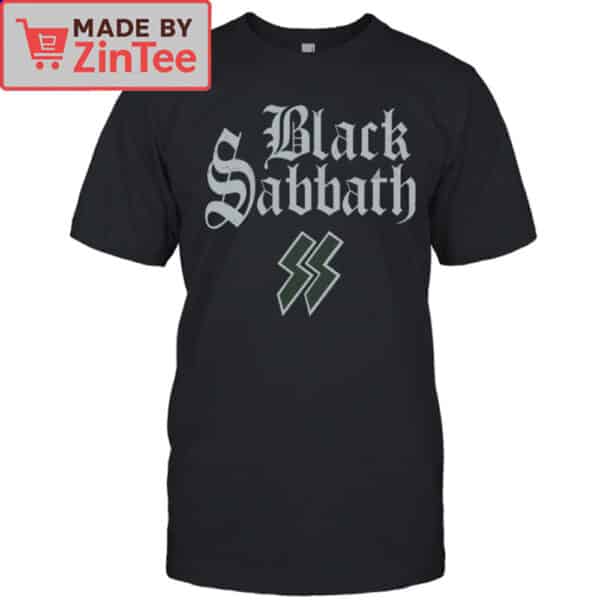 Black Sabbath Double Lightning Bolt Logo Shirt
