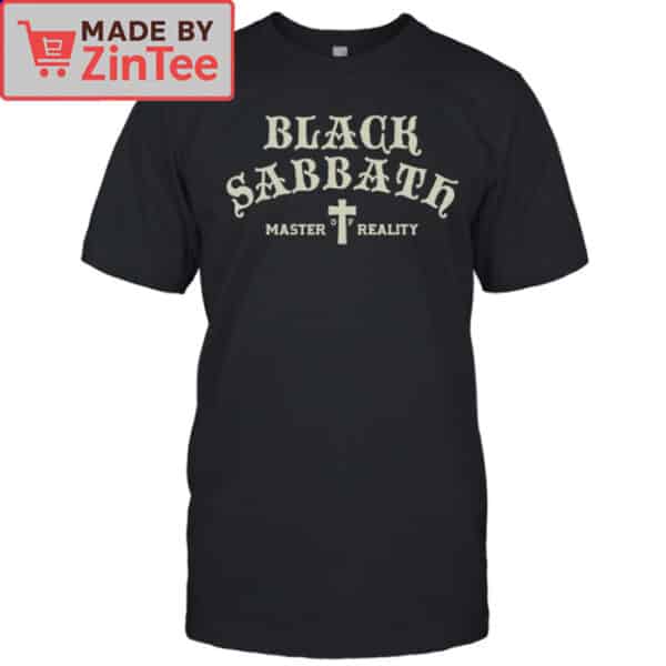 Black Sabbath Master of Reality Album Logo Shirt
