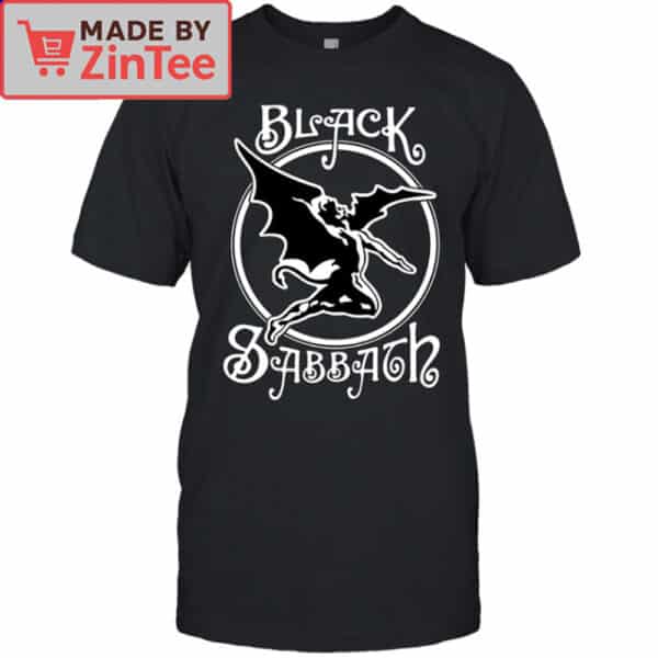 Black Sabbath Winged Demon Logo Shirt