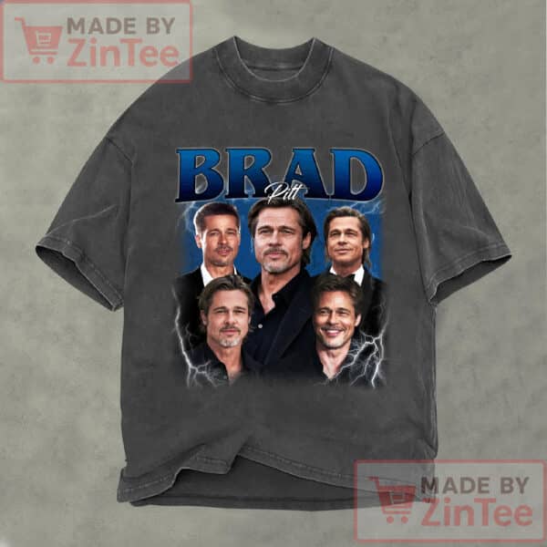 Brad Pitt Shirt, Brad Pitt Fan Gift, Vintage 90s Shirt