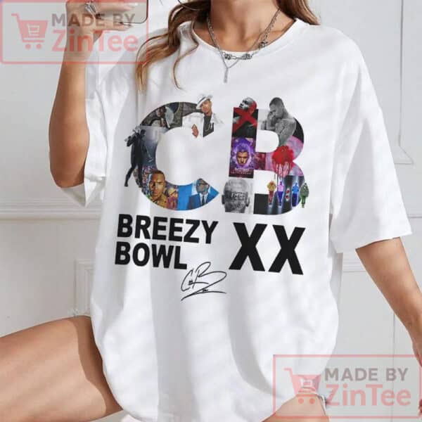 Breezy Bowl XX Shirt, Chris Brown Merch