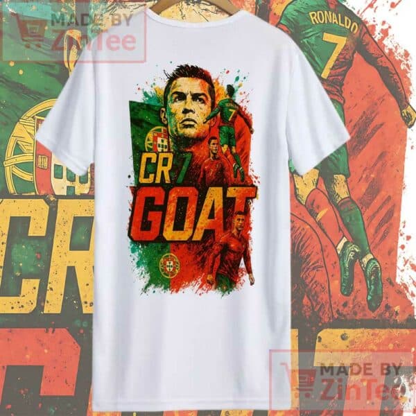 Cristiano Ronaldo Shirt, Football Wall Art