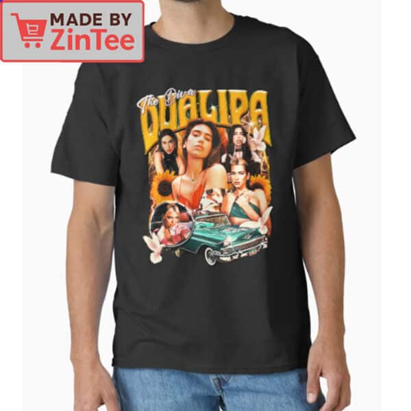 Dua Lipa Vintage Collage Shirt