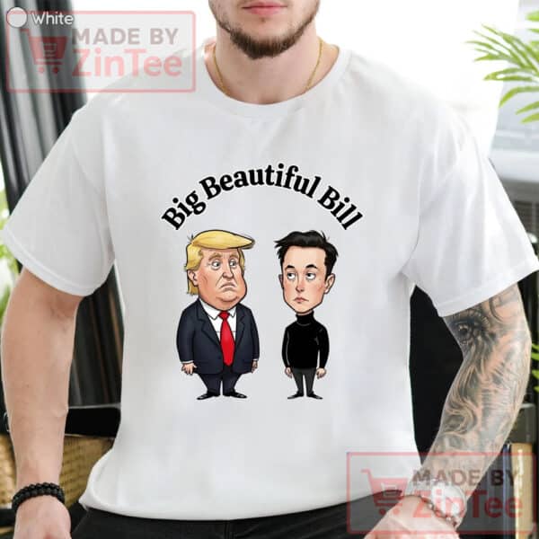 Elon Musk Shirt, Big Beautiful Bill Anime Bomb Funny T-Shirt, Anti-Trump Tee