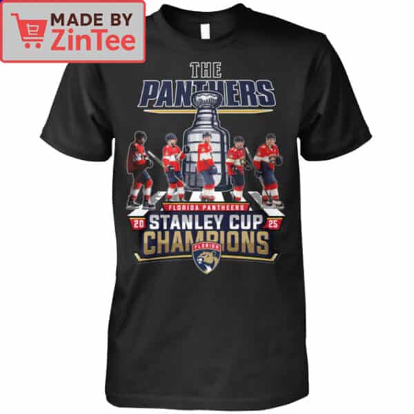 Florida Panthers Stanley Cup Champions 2025 shirt