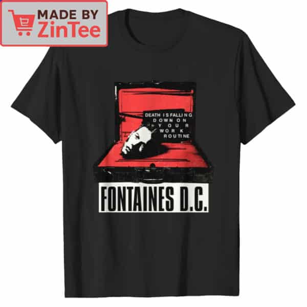 Fontaines D.C. Death Is Falling Album Art Shirt