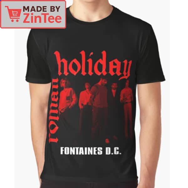 Fontaines D.C. Roman Holiday Graphic Shirt