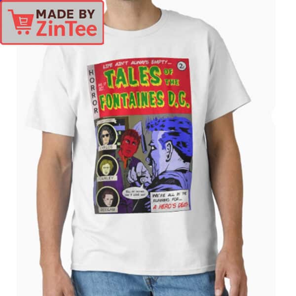 Fontaines D.C. Tales of The Comic Book Cover Shirt