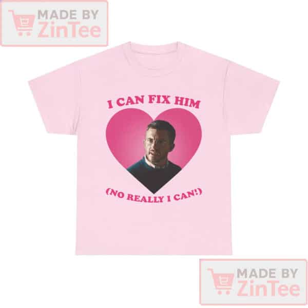 I can fix him Jonathan Bailey as Dr Henry Loomis pink heart shirt
