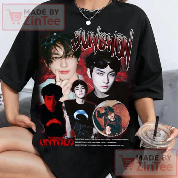 Jungwon Enhypen Shirt, Enhypen Walk The Line Tour Shirt
