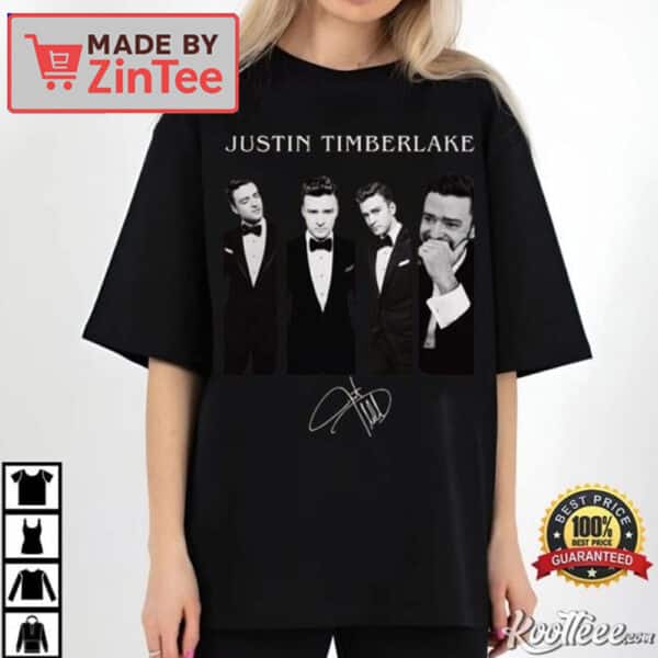 Justin Timberlake Concert Fan Merch T-Shirt