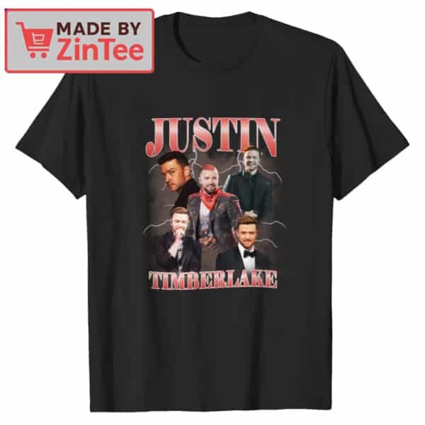 Justin Timberlake Vintage Style Graphic Shirt
