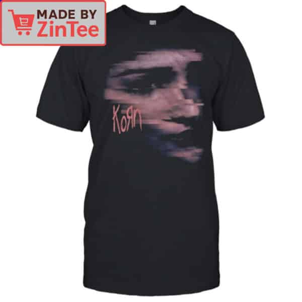 Korn Glitch Effect Band Logo Shirt