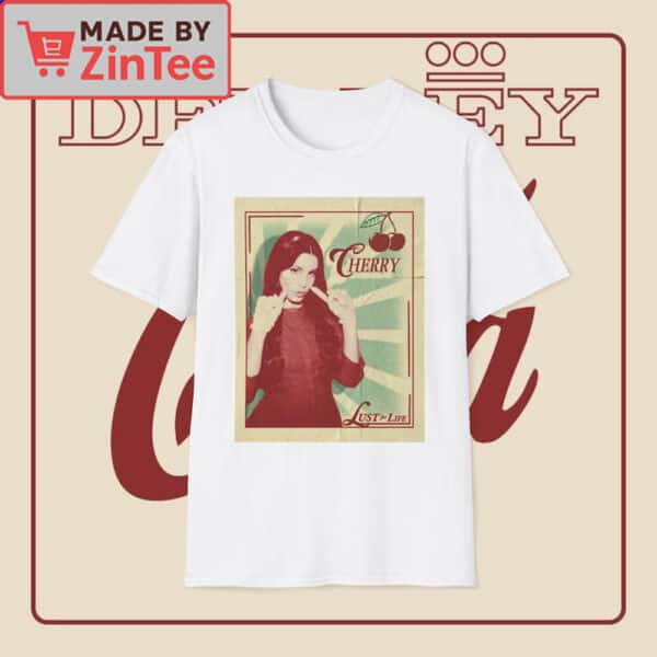 Lana Del Rey Cherry Shirt