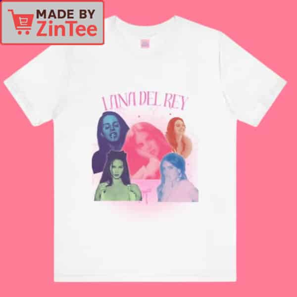 Lana Del Rey Y2K Collage Shirt