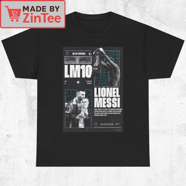 Lionel Messi Soccer Fan Shirt, Messi Fan Apparel