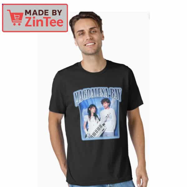 Magdalena Bay Band Photo T-Shirt - Dream Pop Synth-Pop Music Fan Tee