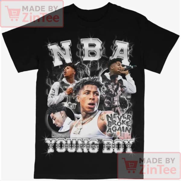 NBA Youngboy Bootleg T Shirt, Rapper Hiphop Shirt